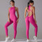 Hollow Backless Yoga Jumpsuit for Women