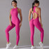 Hollow Backless Yoga Jumpsuit for Women