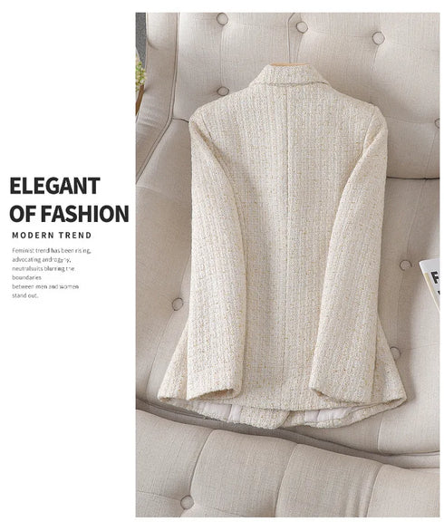 Luxury Ladies Tweed Blazer for Autumn/Winter