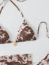 Floral Print Micro Bikini Set for Women