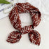 55cm Laies Cotton Linen Square Scarf for Women