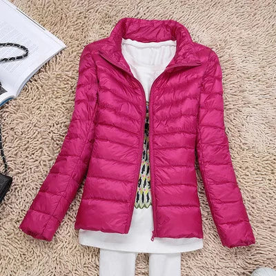Women's Ultralight Duck Down Puffer Jacket