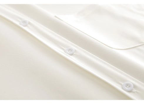 Zadily Minimalist Full Sleeve Oversize Black Women Basic Shirt Button Up Loose Woman Tuic Blouses 2025 Autumn Female Long Tops