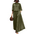 ZANZEA Women's 2 Piece Autumn Co-ord Set