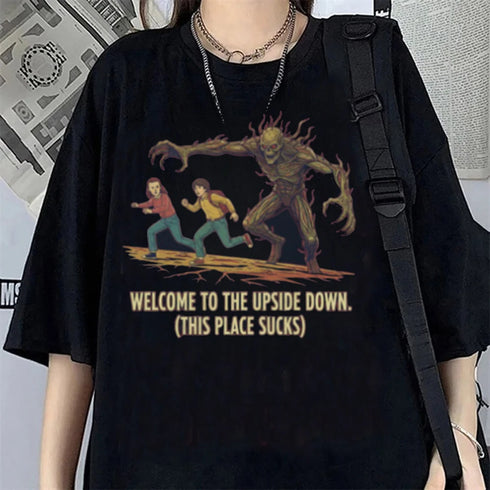 Hawkins Demogorgon Graphic T-Shirt for Women