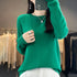 100% Merino Wool Long Sleeve Sweater for Women