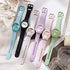 Silicone Strap Quartz Watch for Women - Luxury Casual Style