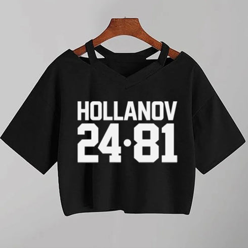 Heated Rivalry Crop Top - Ilya Rozanov & Shane Hollander Tee
