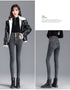 High-Waisted Fleece-Lined Slim Jeans for Women
