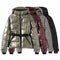 Women's Hooded Padded Winter Parka Coat with Belt