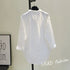 Elegant White Long Sleeve Casual Blouse for Women