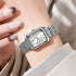 Light Luxury UTHAI New Women Watch Stainless Steel Quartz Fashion