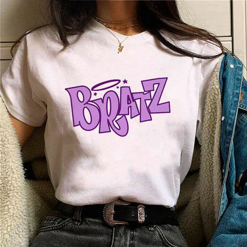 Anime-Inspired Women's Streetwear Tee