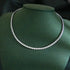 925 Sterling Silver Zircon Chain Necklace for Women