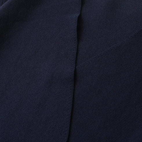 V-Neck Shoulder Pad Knit Blazer for Women