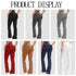 Women's High Waisted Flared Yoga Pants with Pockets