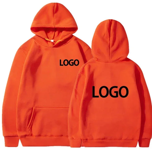 Unisex Hooded Pullover - Casual Loose Fit