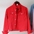 Women's Casual Denim Jacket for Spring and Autumn