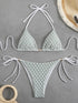 Lace-Up Micro Bikini Set for Women