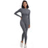 Women's Seamless Long Sleeve Sports Bodysuit