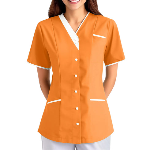 Women's Quick-Drying V-Neck Short-Sleeved Shirt