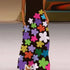 Elegant V-Neck Sleeveless Floral Long Dress