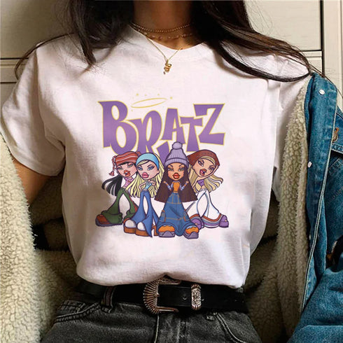 Anime-Inspired Women's Streetwear Tee