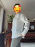 Elegant Satin Silk Blouse with Turn Down Collar