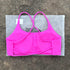 Cross Shoulder Strap Yoga Bra for Women