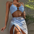 Women's Four-Piece Mesh Bikini Cover-Up Set