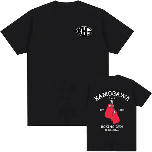 Anime Hajime No Ippo Boxing Gym T-Shirt for Women