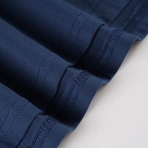 Lace Trim Patchwork V-Neck A-Line Long Sleeve Top