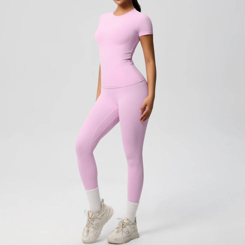 Women's 2-Piece Patchwork Yoga Set