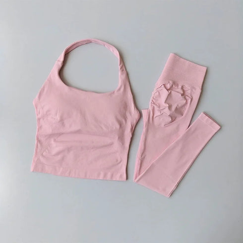 High-Waisted Butt-Lifting Fitness Set
