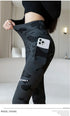 High Waist Camo Leggings with Pockets