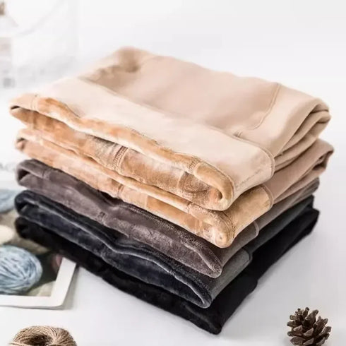 Thick Velvet Thermal Leggings for Women