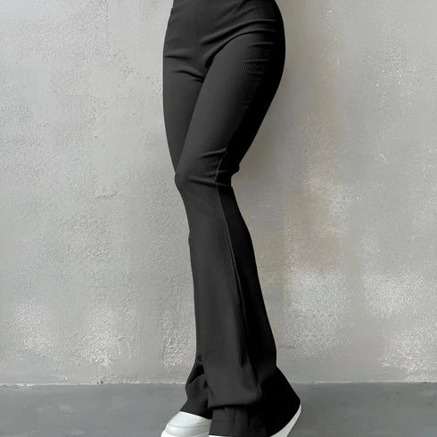 Women's High Waisted Flared Gym Pants