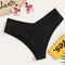 Classic Black High Waist Bikini Bottom
