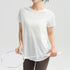 PHIGEER Open Back Long Sleeve Yoga Top for Women