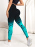 Seamless High Waist Push-Up Leggings in Tie Dye