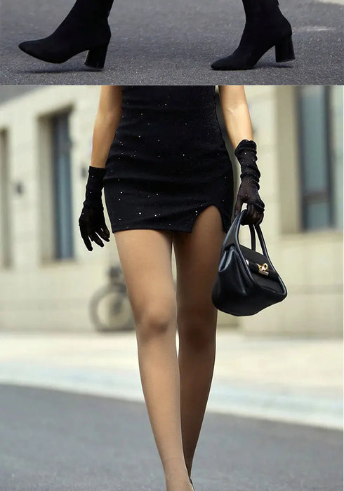 Fleece Lined Booty Lifting Leggings for Women