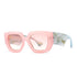 Colorful Square Sunglasses with UV400 Protection