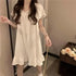 White Knee-Length Summer Nightgown for Women