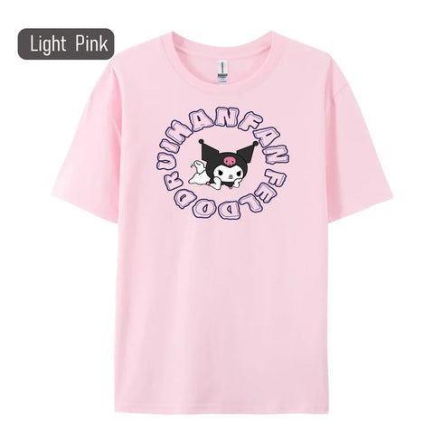 Sanrio Kuromi Graphic T-Shirt - 100% Cotton Unisex Tee