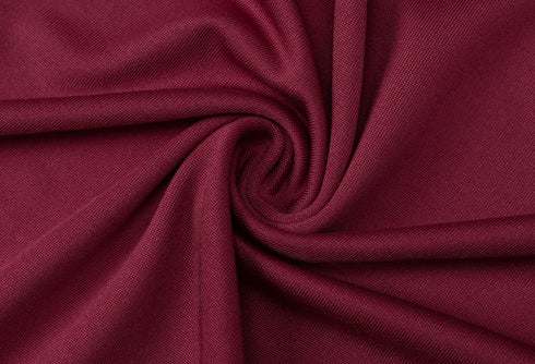 Dulzura Backless Lace-Up Flared Jumpsuit in Wine Red