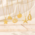 Stainless Steel Textured Starfish Pendant Necklace