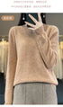 100% Merino Wool Long Sleeve Sweater for Women