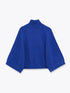 Casual Knitted Oversized Sweater with Mock Neck