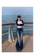 High Waist Flared Women's Jeans