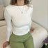 Backless White Crop Top for Women